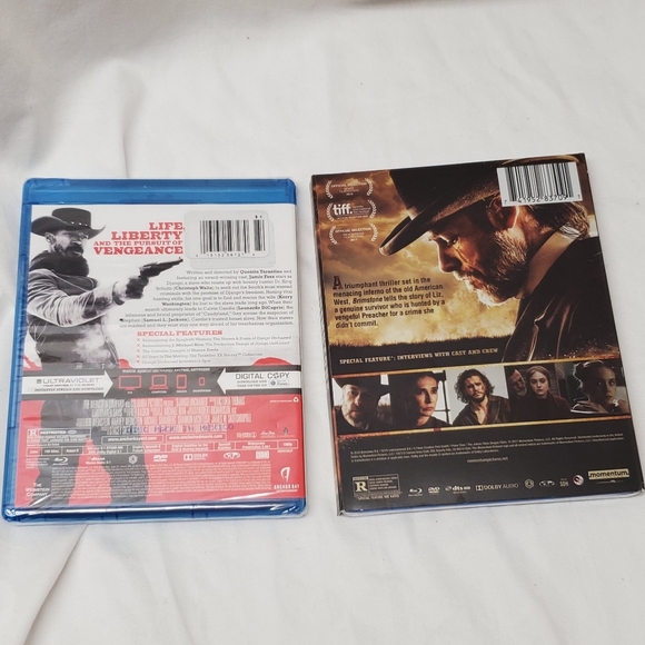 2/$35 Wild west DVD/ blu ray bundle factory sealed - Picture 4 of 6
